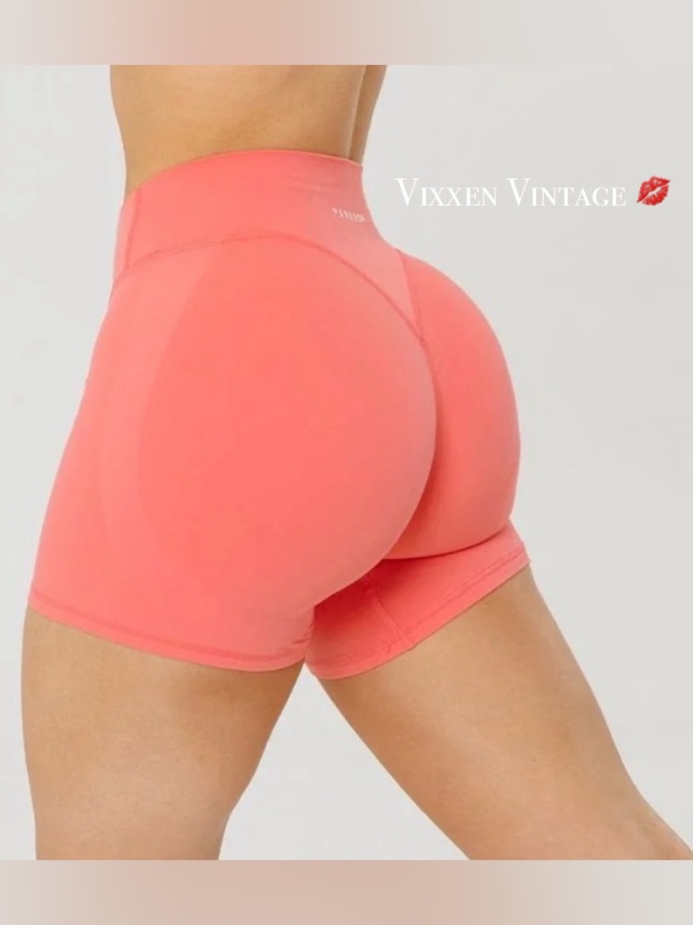 PARAGON FORMLUX 'LIFTTECH MID-RISE SHORTS 5"' IN JUICY PEACH